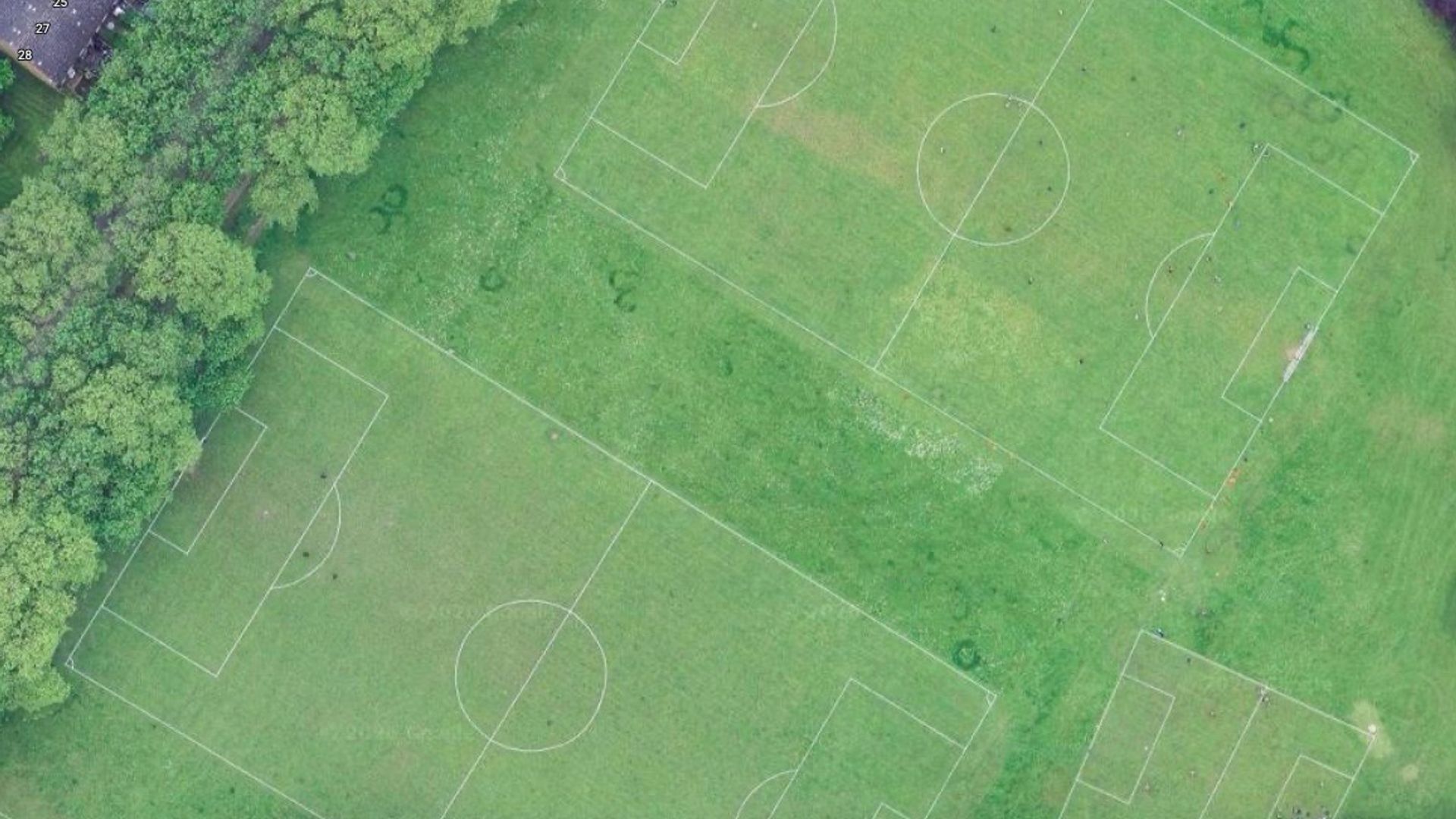 Victoria Park Bowls Club Football Pitch